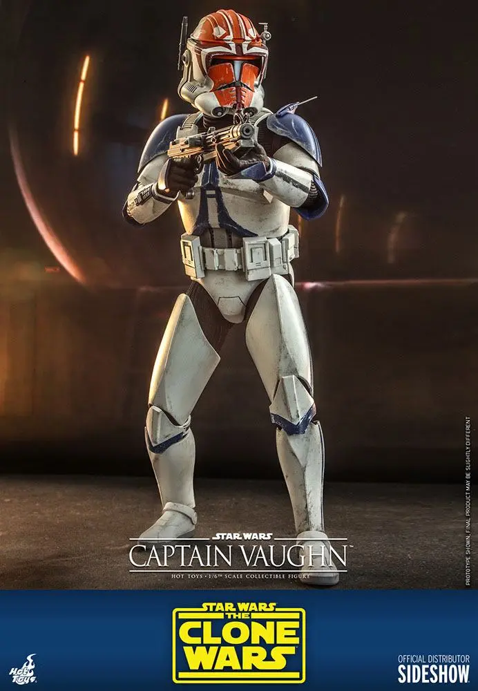 Star Wars The Clone Wars Action Figure 1/6 Captain Vaughn 30 cm product photo