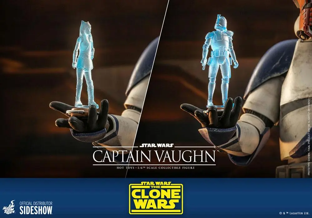 Star Wars The Clone Wars Action Figure 1/6 Captain Vaughn 30 cm product photo