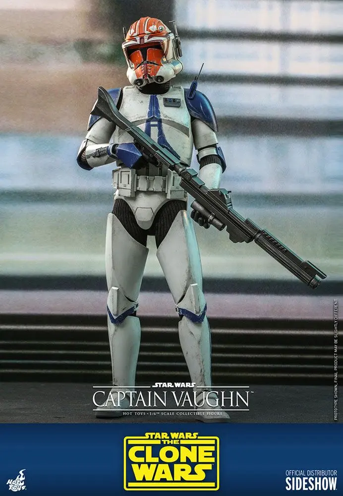Star Wars The Clone Wars Action Figure 1/6 Captain Vaughn 30 cm product photo