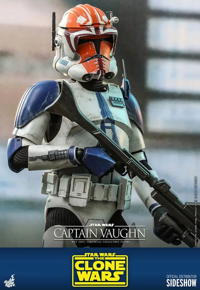 Star Wars The Clone Wars Action Figure 1/6 Captain Vaughn 30 cm product photo