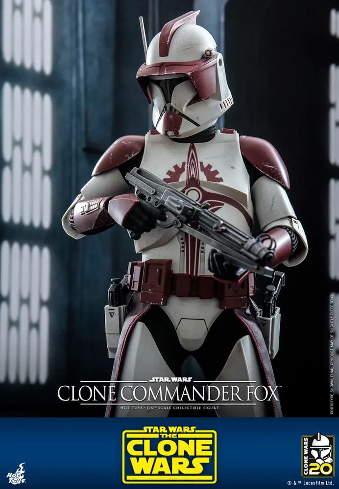 Star Wars: The Clone Wars Action Figure 1/6 Clone Commander Fox 30 cm product photo
