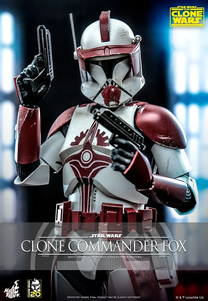 Star Wars: The Clone Wars Action Figure 1/6 Clone Commander Fox 30 cm product photo