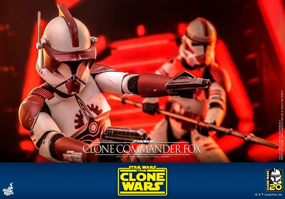 Star Wars: The Clone Wars Action Figure 1/6 Clone Commander Fox 30 cm product photo