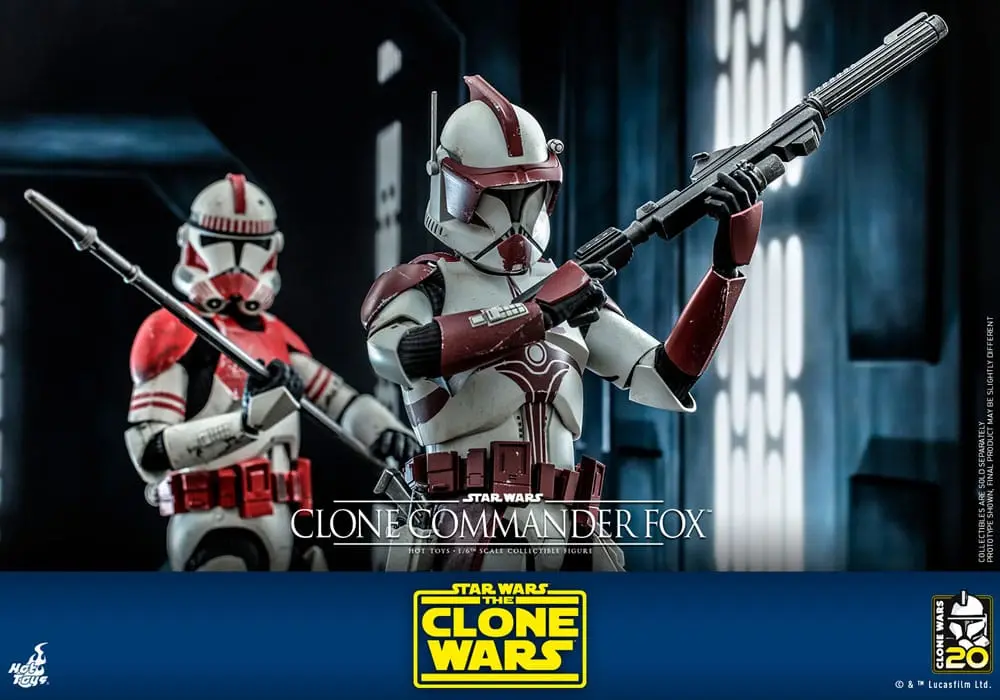 Star Wars: The Clone Wars Action Figure 1/6 Clone Commander Fox 30 cm product photo