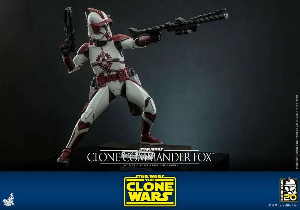 Star Wars: The Clone Wars Action Figure 1/6 Clone Commander Fox 30 cm product photo