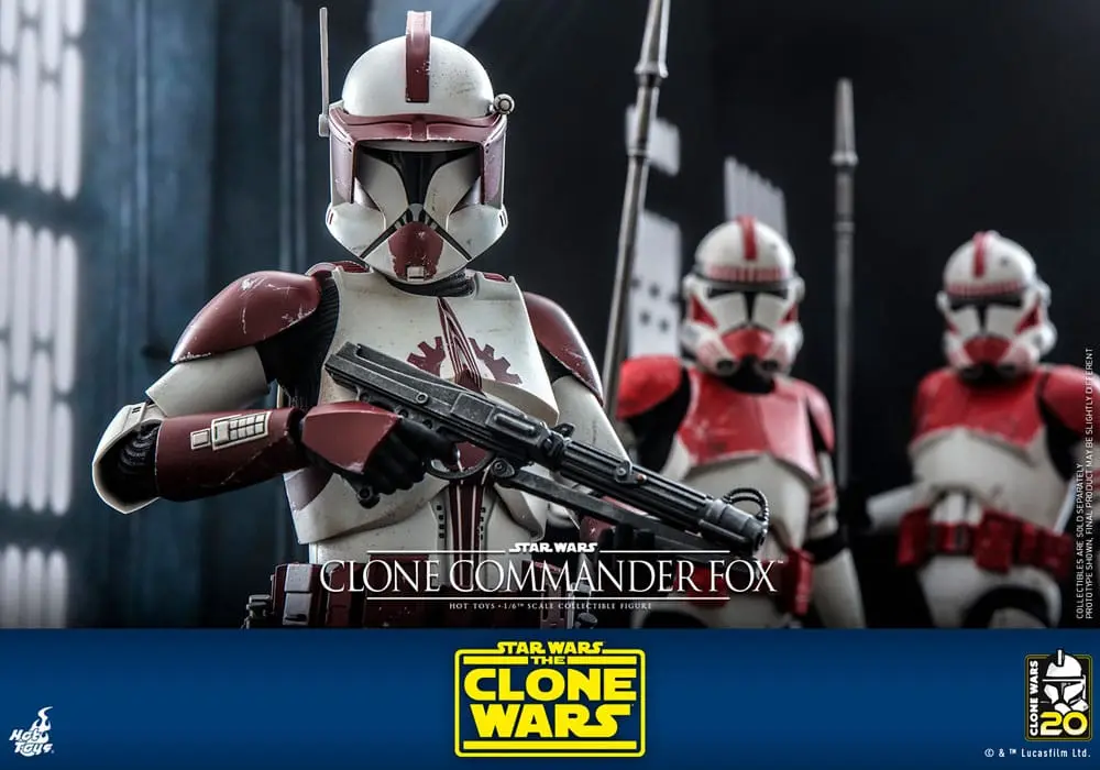 Star Wars: The Clone Wars Action Figure 1/6 Clone Commander Fox 30 cm product photo