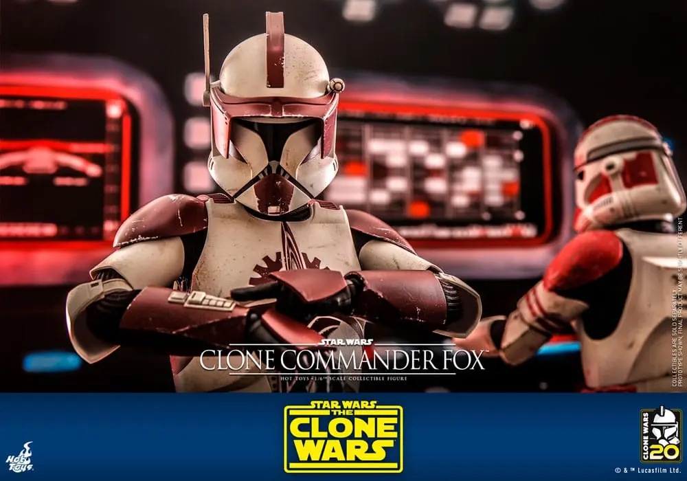 Star Wars: The Clone Wars Action Figure 1/6 Clone Commander Fox 30 cm product photo