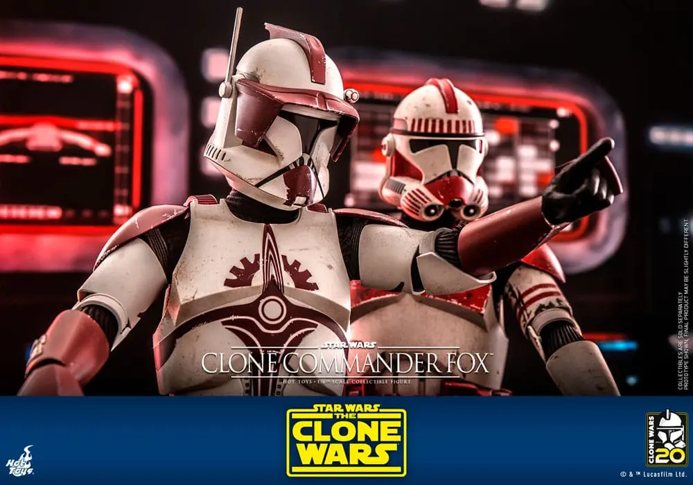 Star Wars: The Clone Wars Action Figure 1/6 Clone Commander Fox 30 cm product photo