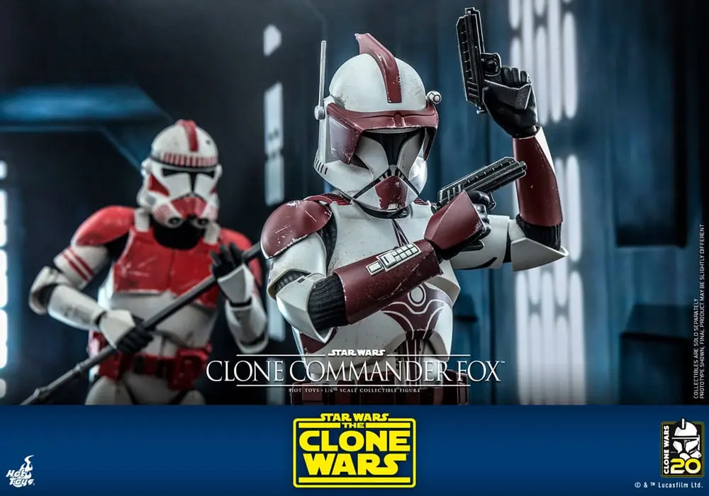 Star Wars: The Clone Wars Action Figure 1/6 Clone Commander Fox 30 cm product photo