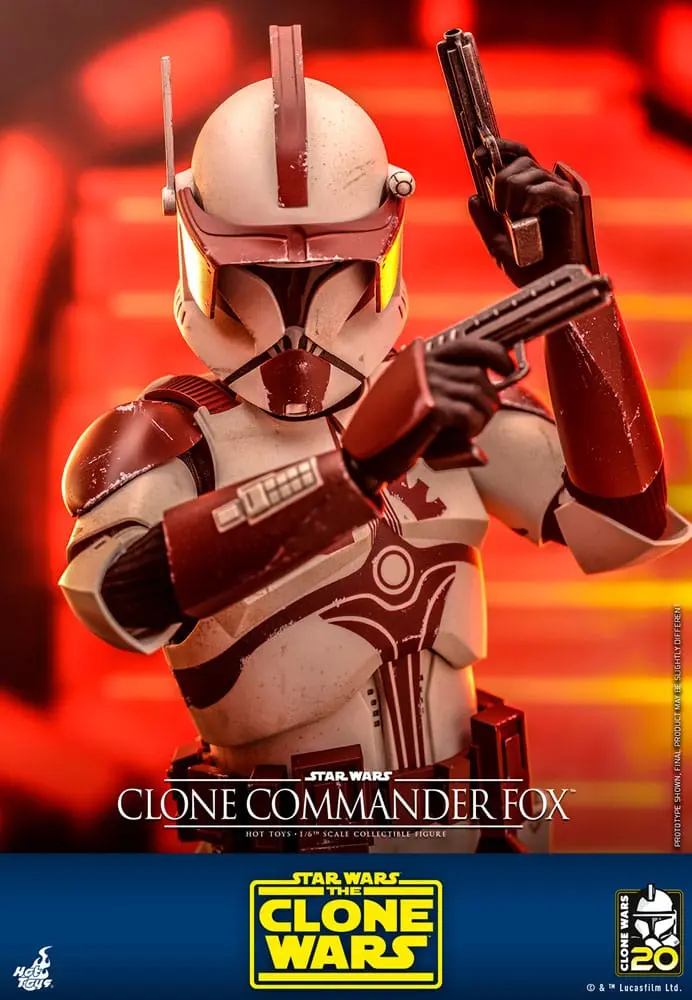 Star Wars: The Clone Wars Action Figure 1/6 Clone Commander Fox 30 cm product photo
