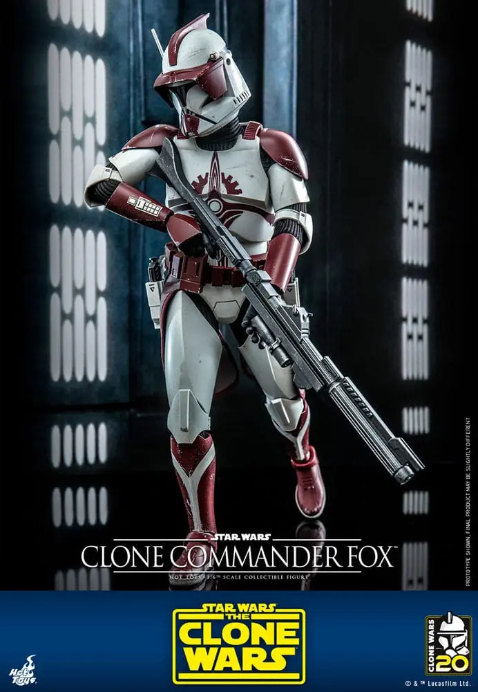 Star Wars: The Clone Wars Action Figure 1/6 Clone Commander Fox 30 cm product photo