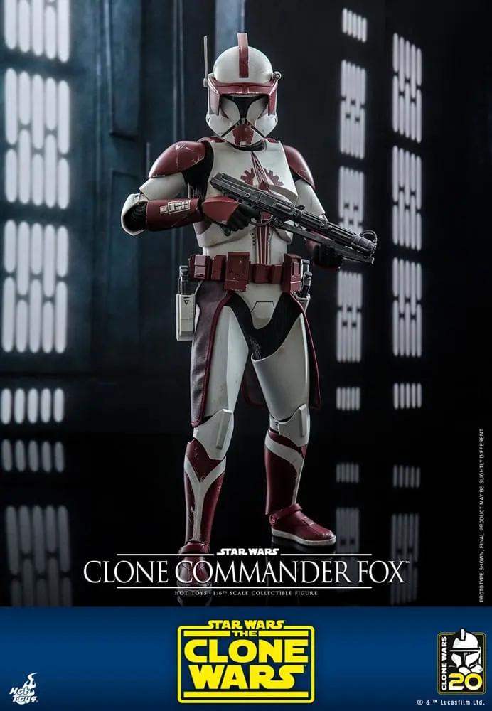 Star Wars: The Clone Wars Action Figure 1/6 Clone Commander Fox 30 cm product photo