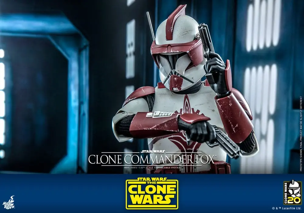 Star Wars: The Clone Wars Action Figure 1/6 Clone Commander Fox 30 cm product photo