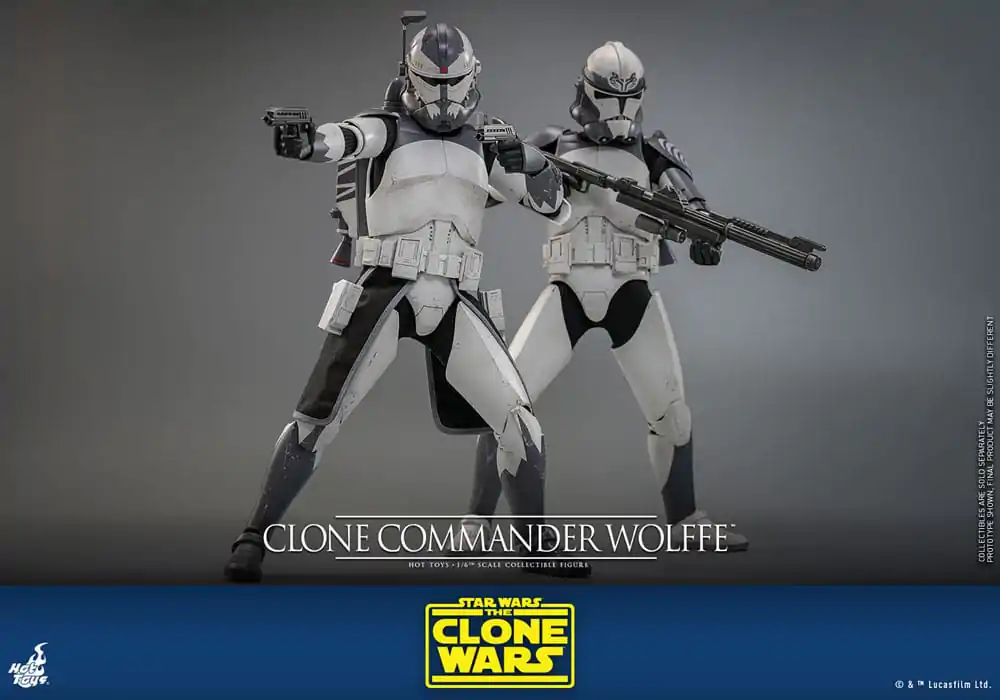 Star Wars: The Clone Wars Action Figure 1/6 Clone Commander Wolffe 30 cm product photo