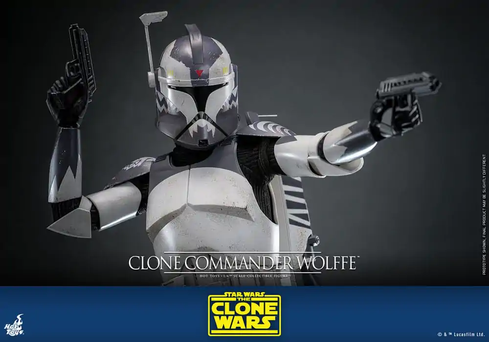 Star Wars: The Clone Wars Action Figure 1/6 Clone Commander Wolffe 30 cm product photo