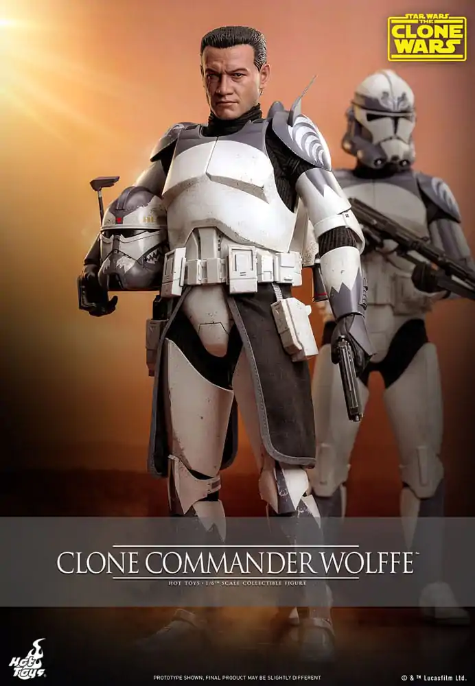 Star Wars: The Clone Wars Action Figure 1/6 Clone Commander Wolffe 30 cm product photo