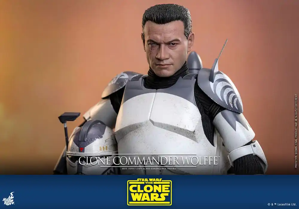 Star Wars: The Clone Wars Action Figure 1/6 Clone Commander Wolffe 30 cm product photo