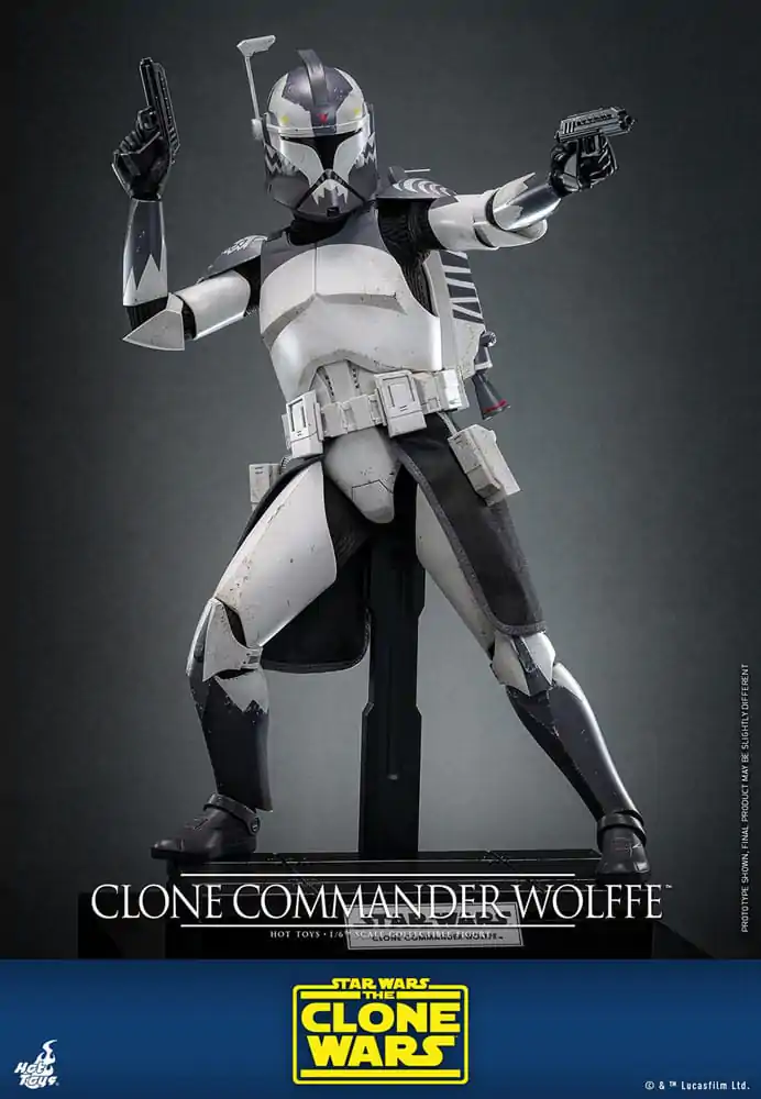 Star Wars: The Clone Wars Action Figure 1/6 Clone Commander Wolffe 30 cm product photo