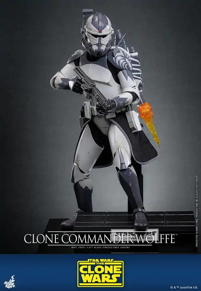 Star Wars: The Clone Wars Action Figure 1/6 Clone Commander Wolffe 30 cm product photo