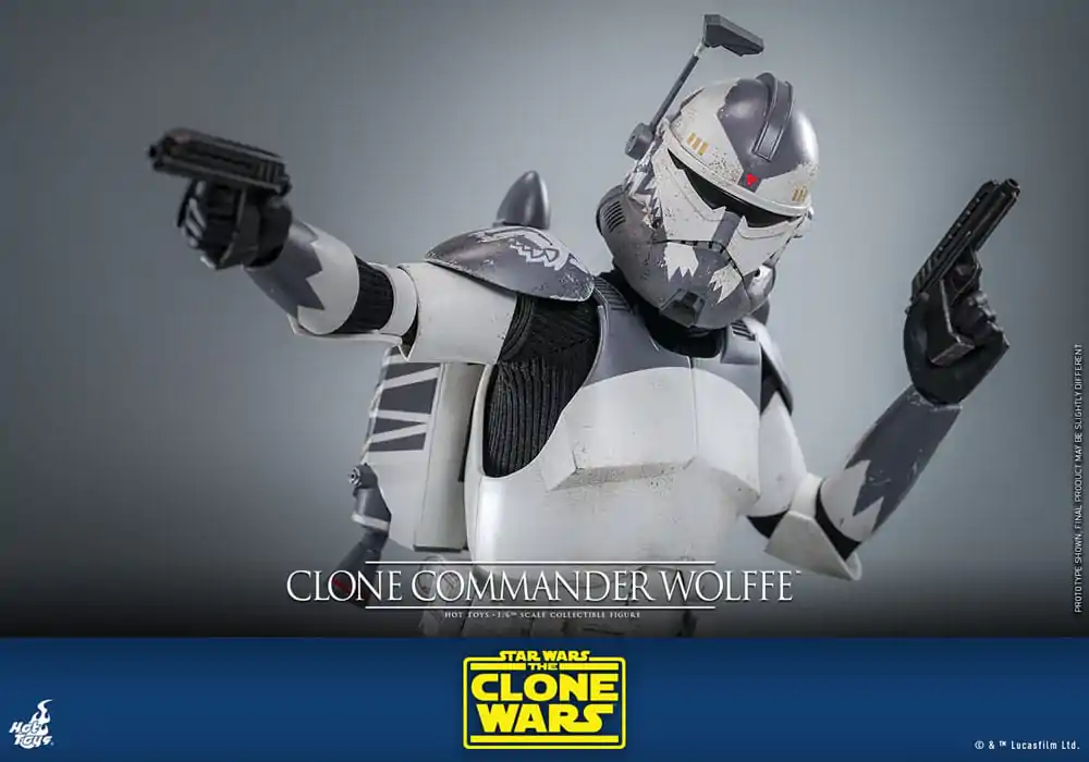 Star Wars: The Clone Wars Action Figure 1/6 Clone Commander Wolffe 30 cm product photo