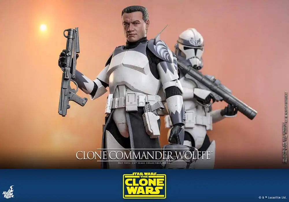 Star Wars: The Clone Wars Action Figure 1/6 Clone Commander Wolffe 30 cm product photo