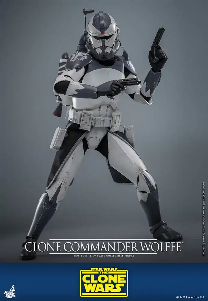 Star Wars: The Clone Wars Action Figure 1/6 Clone Commander Wolffe 30 cm product photo