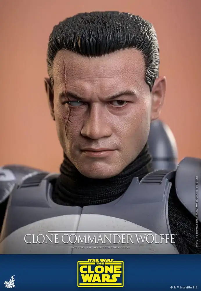 Star Wars: The Clone Wars Action Figure 1/6 Clone Commander Wolffe 30 cm product photo