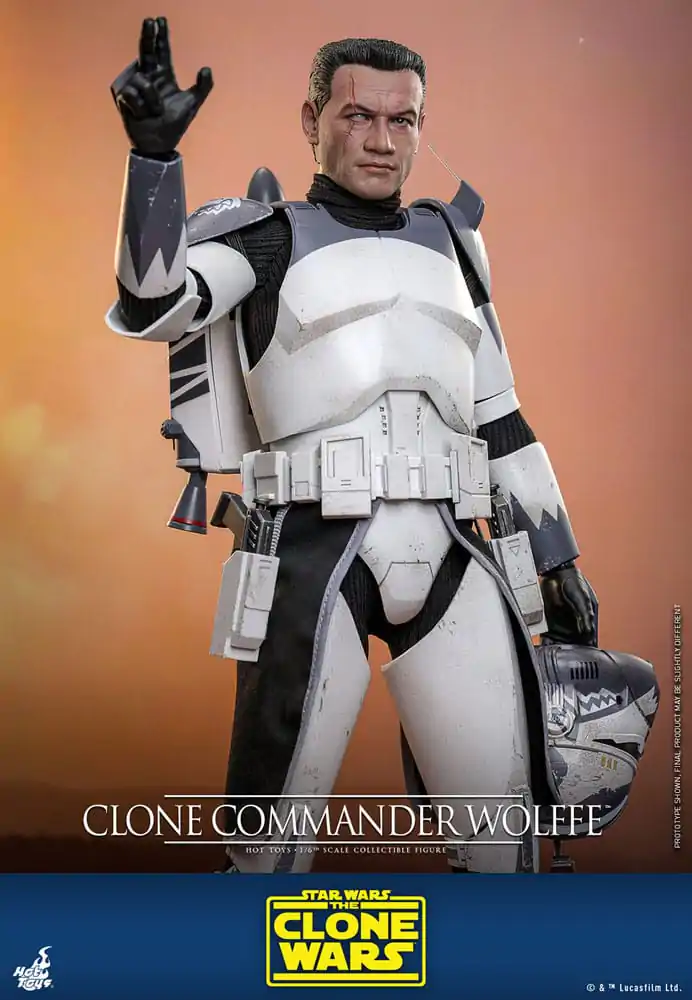 Star Wars: The Clone Wars Action Figure 1/6 Clone Commander Wolffe 30 cm product photo