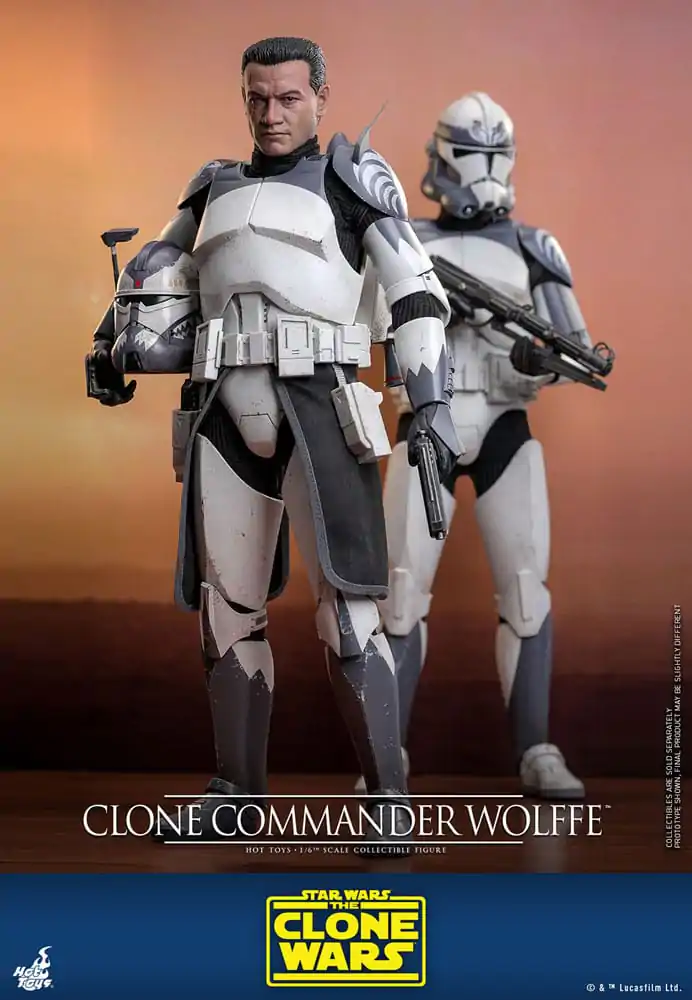 Star Wars: The Clone Wars Action Figure 1/6 Clone Commander Wolffe 30 cm product photo