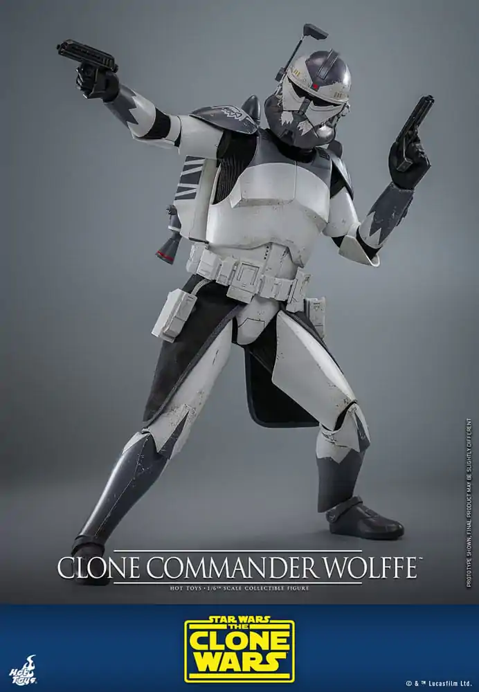 Star Wars: The Clone Wars Action Figure 1/6 Clone Commander Wolffe 30 cm product photo