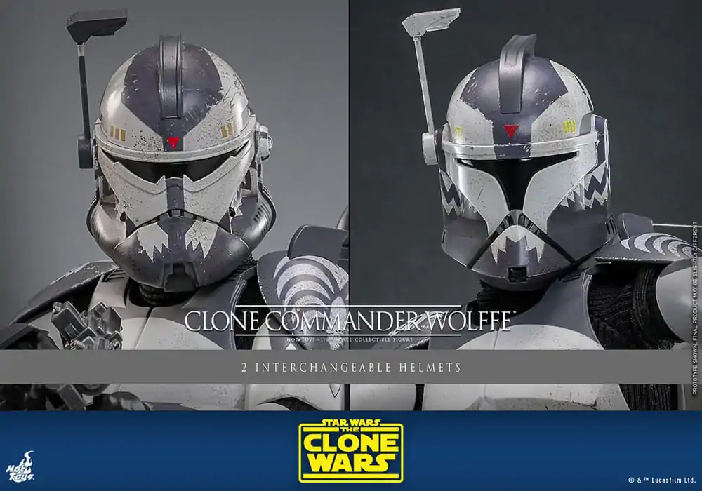 Star Wars: The Clone Wars Action Figure 1/6 Clone Commander Wolffe 30 cm product photo