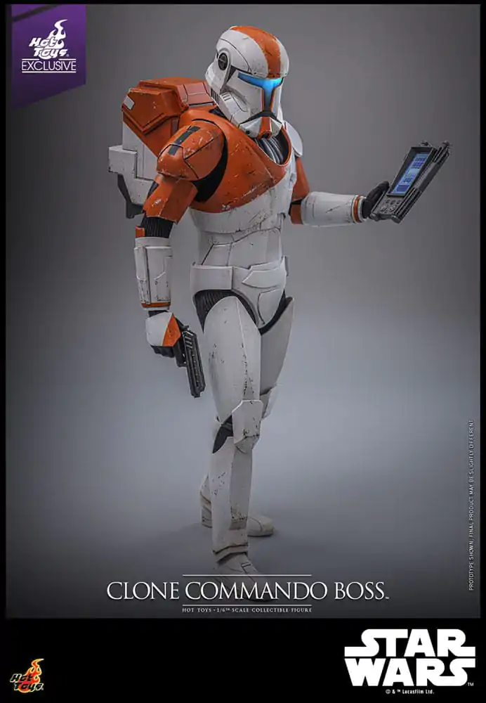 Star Wars: The Clone Wars Action Figure 1/6 Clone Commando Boss Hot Toys Exclusive 30 cm product photo