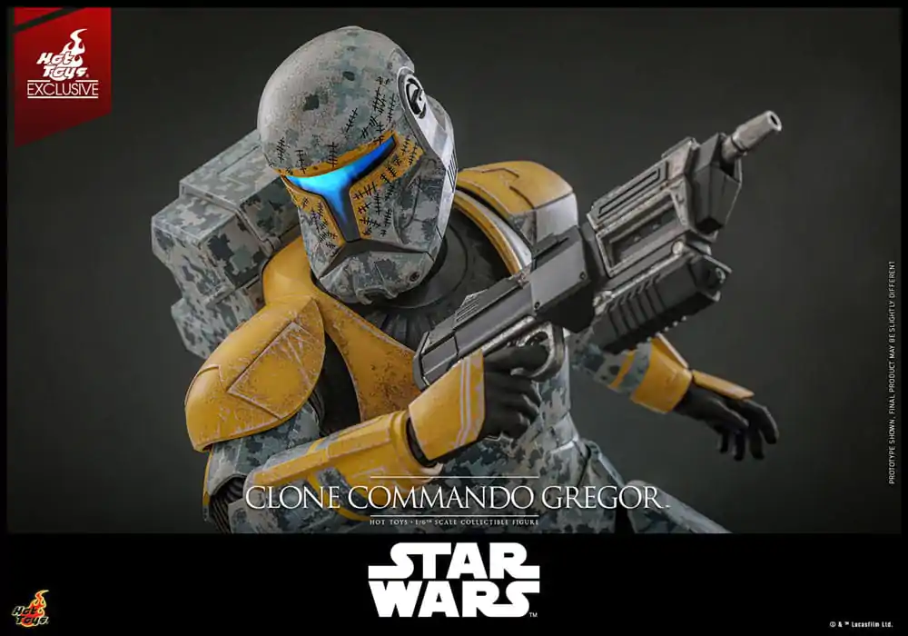 Star Wars: The Clone Wars Action Figure 1/6 Clone Commando Gregor Hot Toys Exclusive 30 cm product photo