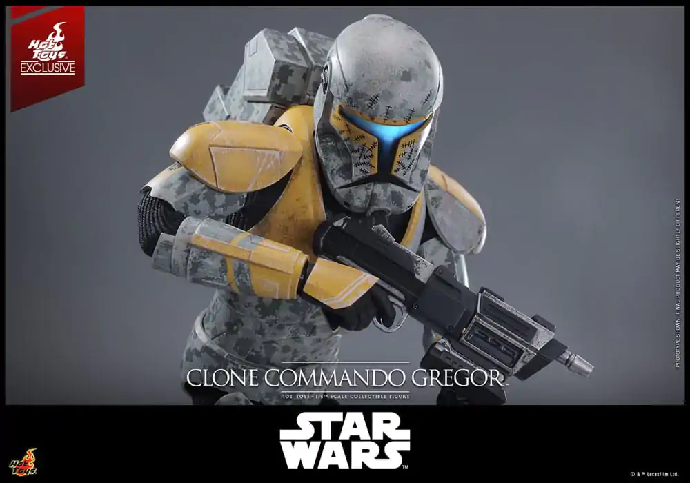 Star Wars: The Clone Wars Action Figure 1/6 Clone Commando Gregor Hot Toys Exclusive 30 cm product photo