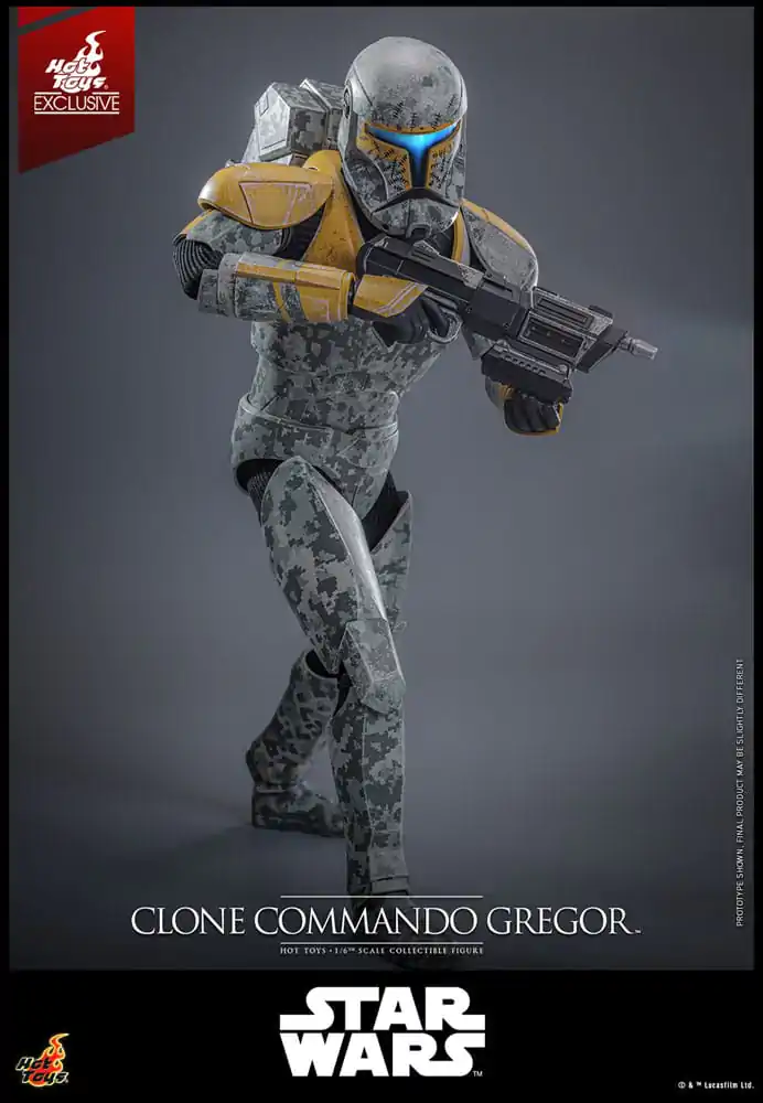 Star Wars: The Clone Wars Action Figure 1/6 Clone Commando Gregor Hot Toys Exclusive 30 cm product photo