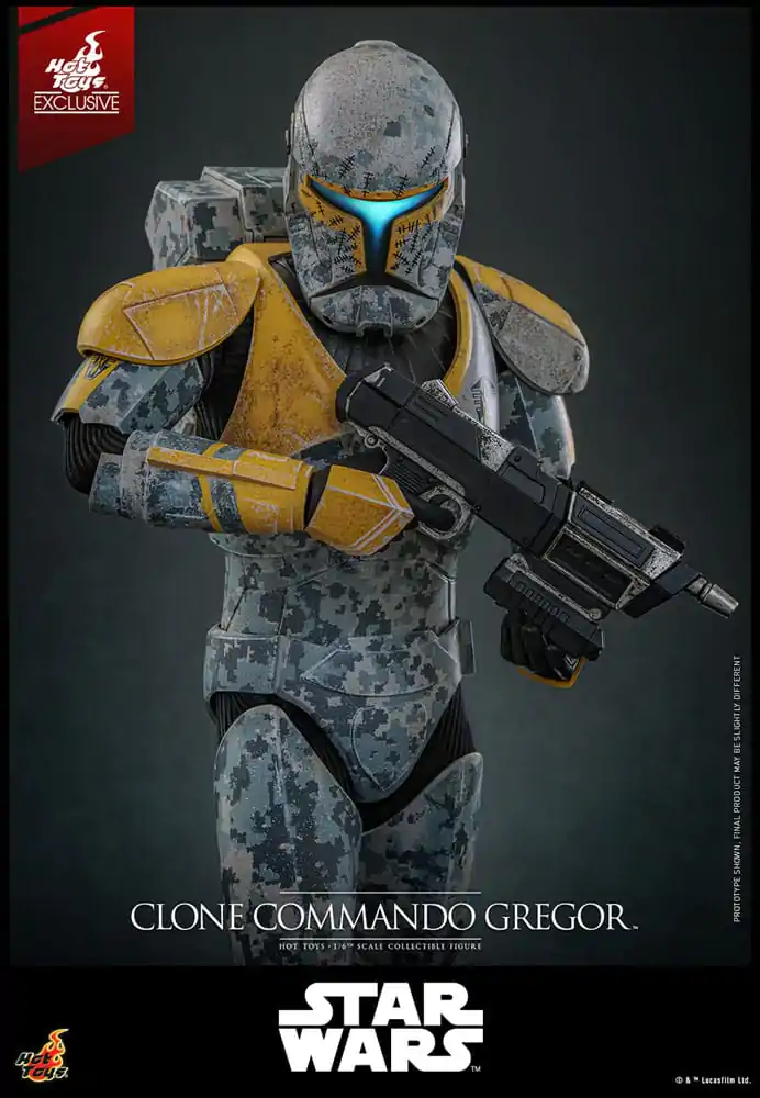 Star Wars: The Clone Wars Action Figure 1/6 Clone Commando Gregor Hot Toys Exclusive 30 cm product photo