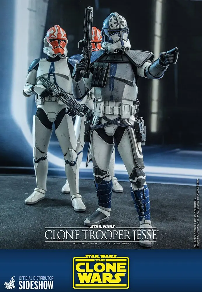 Star Wars The Clone Wars Action Figure 1/6 Clone Trooper Jesse 30 cm product photo