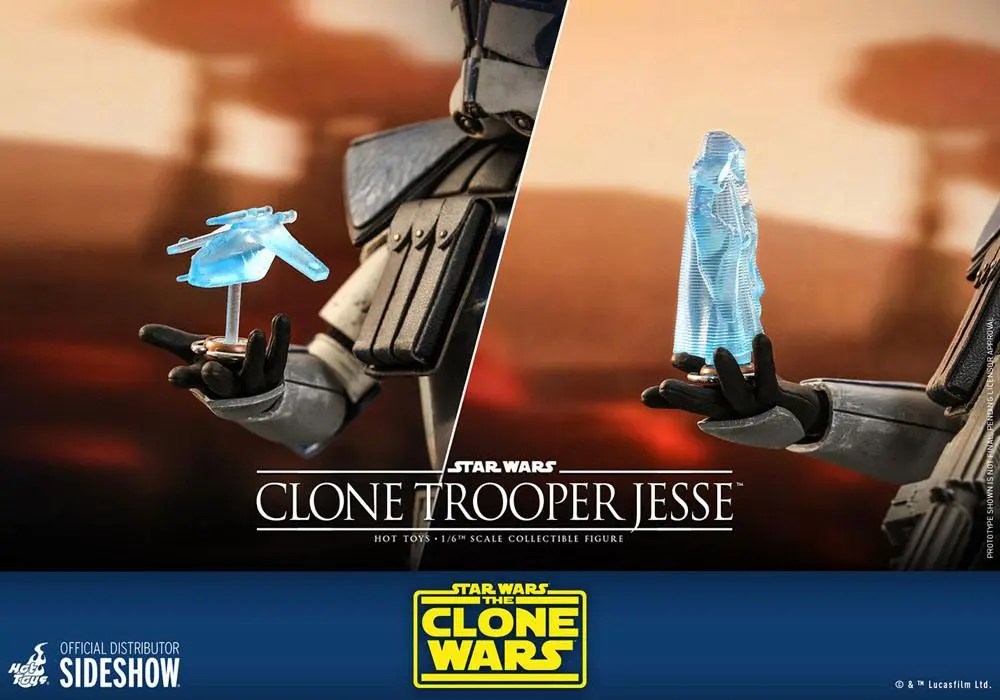 Star Wars The Clone Wars Action Figure 1/6 Clone Trooper Jesse 30 cm product photo