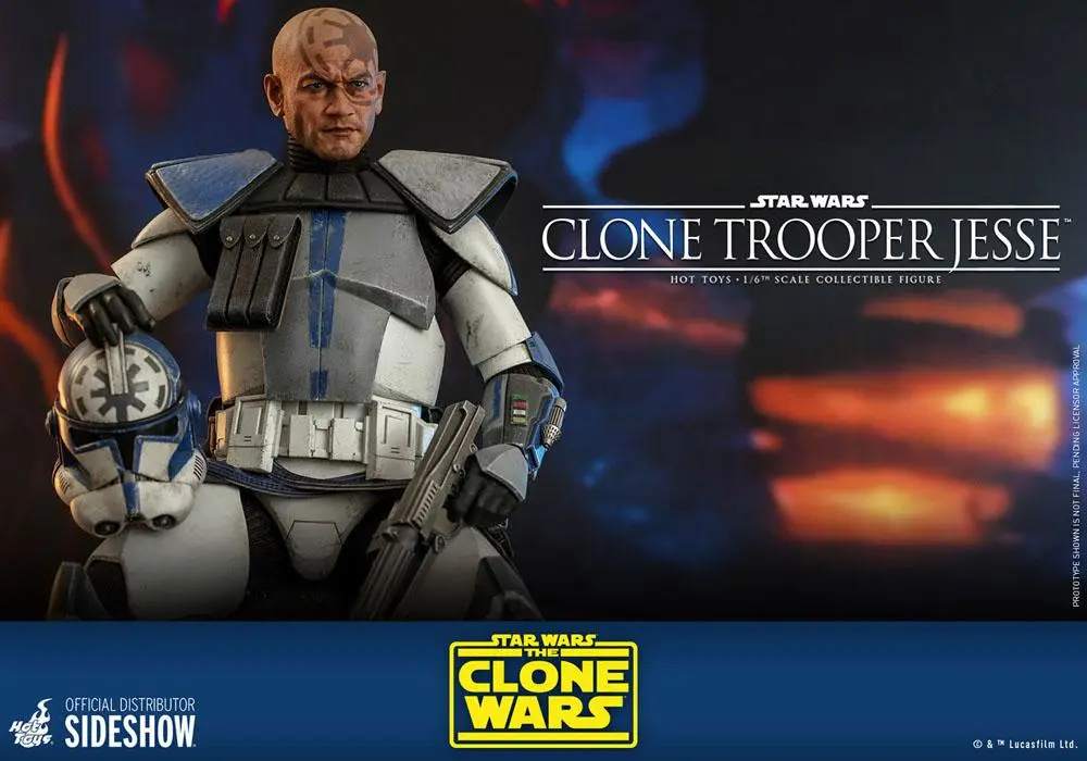 Star Wars The Clone Wars Action Figure 1/6 Clone Trooper Jesse 30 cm product photo