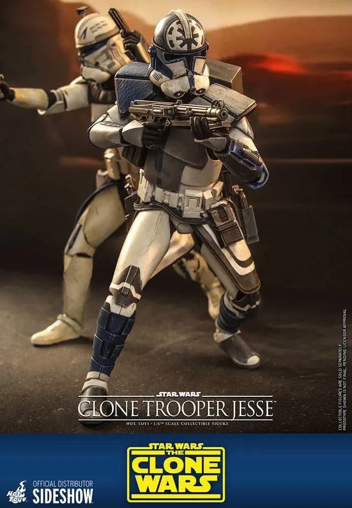 Star Wars The Clone Wars Action Figure 1/6 Clone Trooper Jesse 30 cm product photo