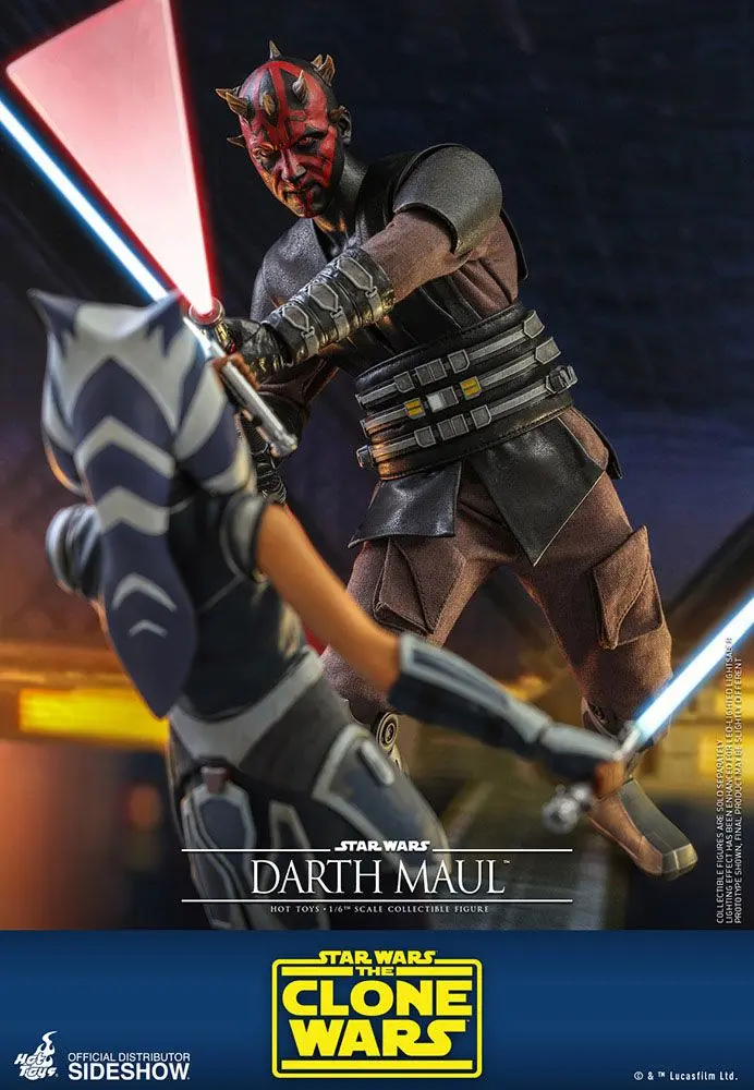 Star Wars The Clone Wars Action Figure 1/6 Darth Maul 29 cm product photo