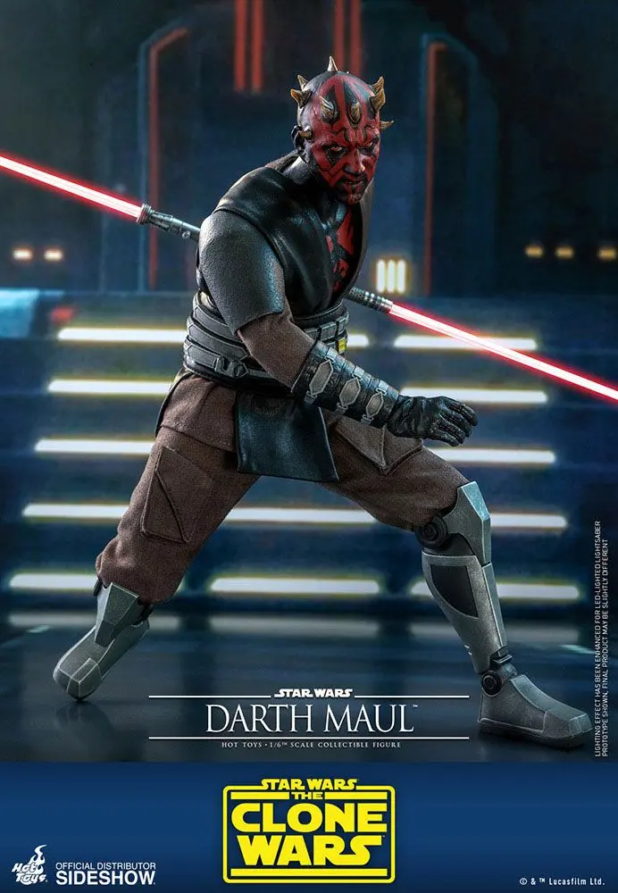 Star Wars The Clone Wars Action Figure 1/6 Darth Maul 29 cm product photo