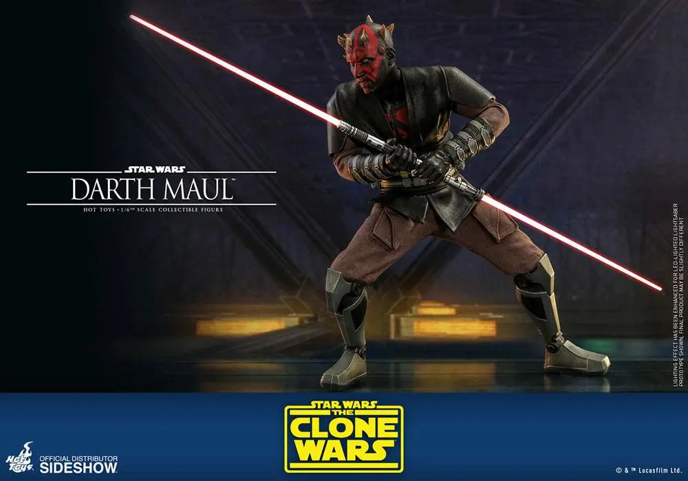 Star Wars The Clone Wars Action Figure 1/6 Darth Maul 29 cm product photo