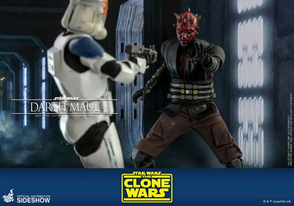 Star Wars The Clone Wars Action Figure 1/6 Darth Maul 29 cm product photo