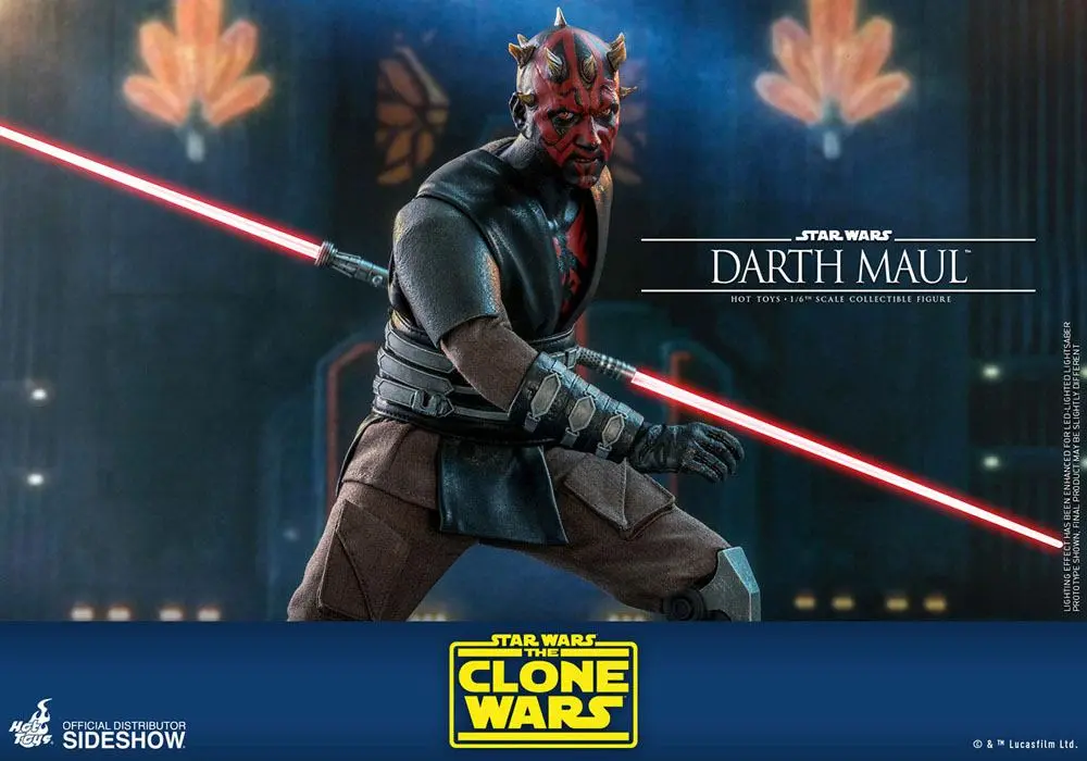 Star Wars The Clone Wars Action Figure 1/6 Darth Maul 29 cm product photo