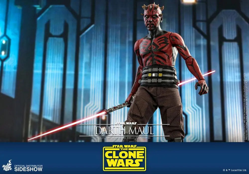 Star Wars The Clone Wars Action Figure 1/6 Darth Maul 29 cm product photo