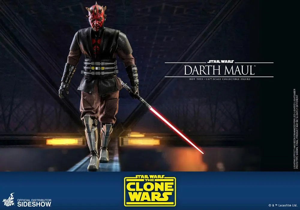 Star Wars The Clone Wars Action Figure 1/6 Darth Maul 29 cm product photo