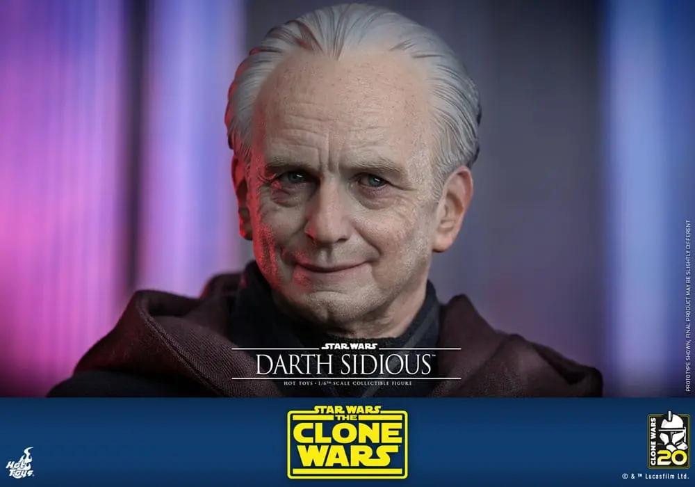 Star Wars: The Clone Wars Action Figure 1/6 Darth Sidious 29 cm product photo