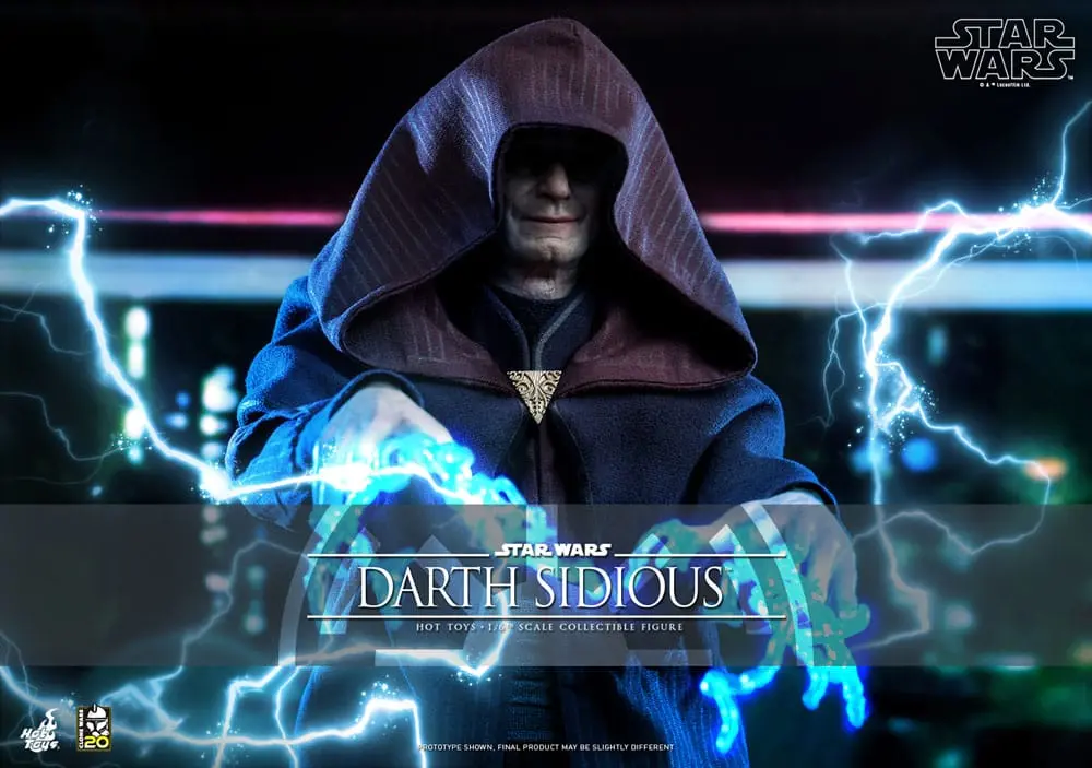Star Wars: The Clone Wars Action Figure 1/6 Darth Sidious 29 cm product photo