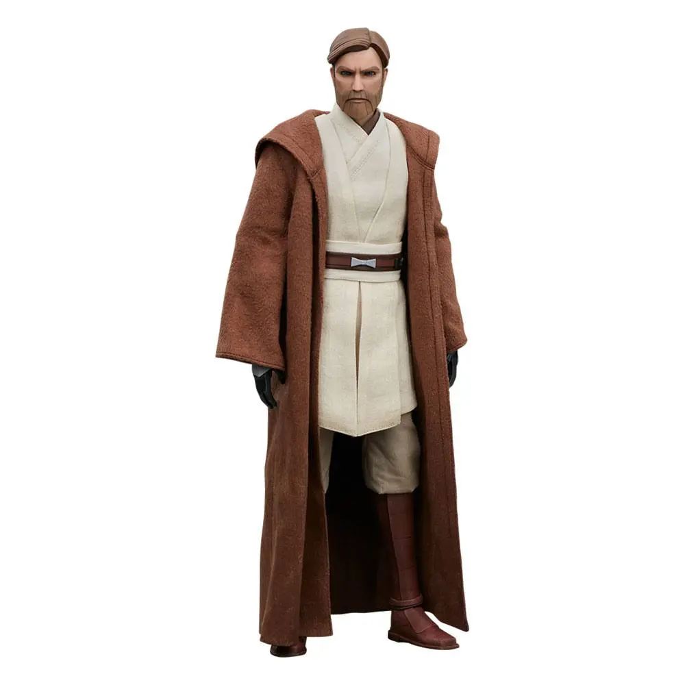 Star Wars The Clone Wars Action Figure 1/6 Obi-Wan Kenobi 30 cm product photo